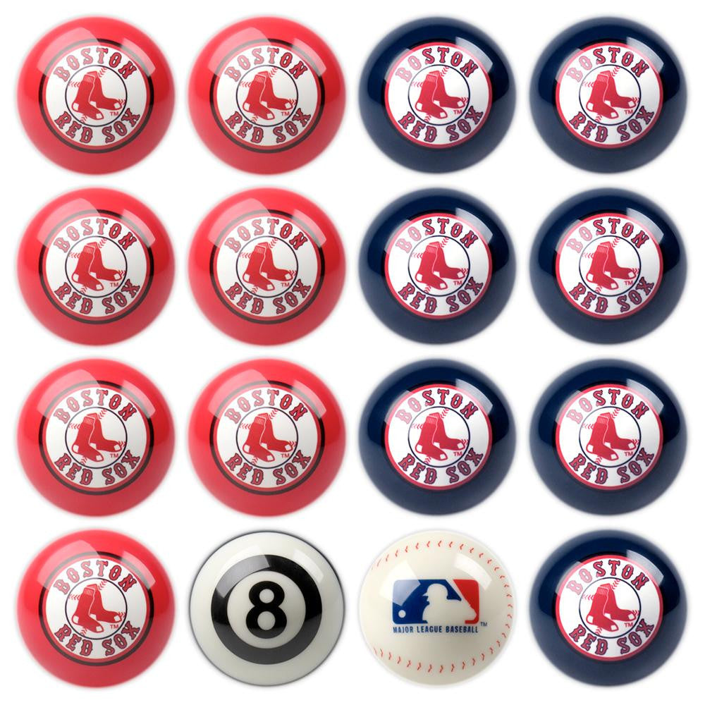 Boston Red Sox MLB 8-Ball Billiard Set