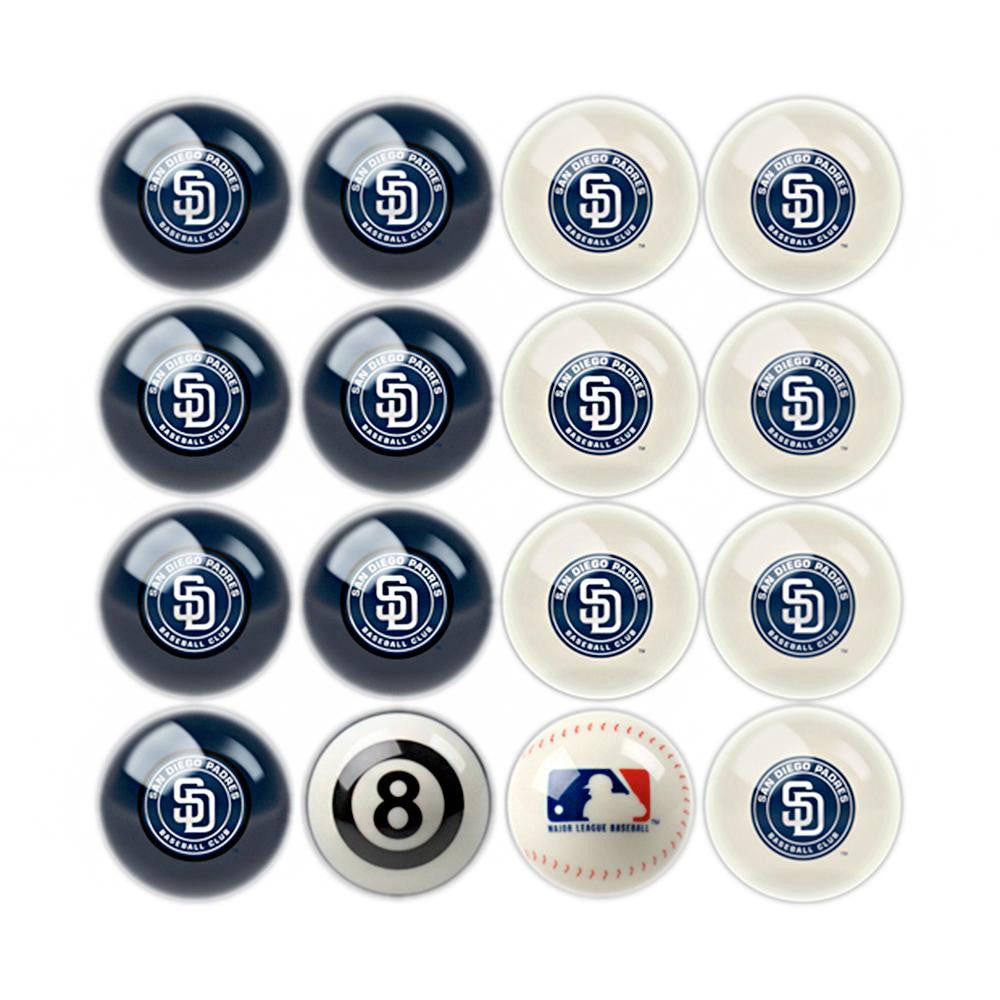 San Diego Padres MLB 8-Ball Billiard Set