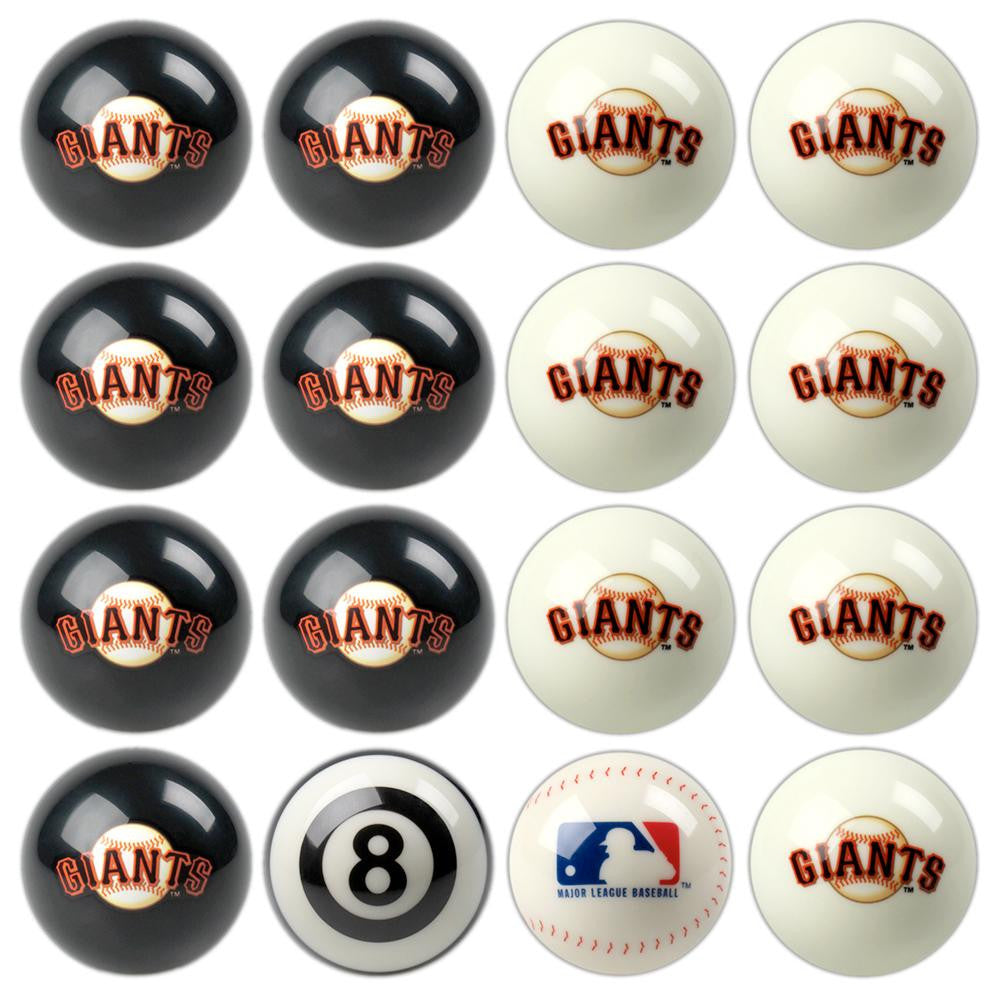 San Francisco Giants MLB 8-Ball Billiard Set