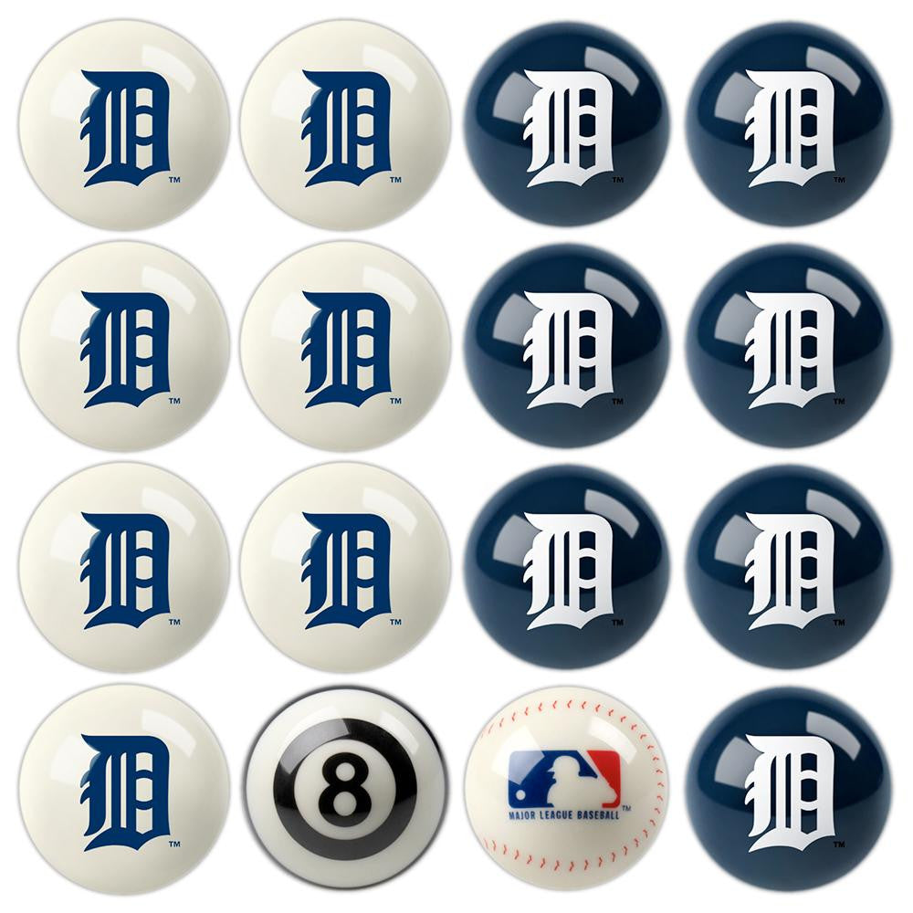 Detroit Tigers MLB 8-Ball Billiard Set
