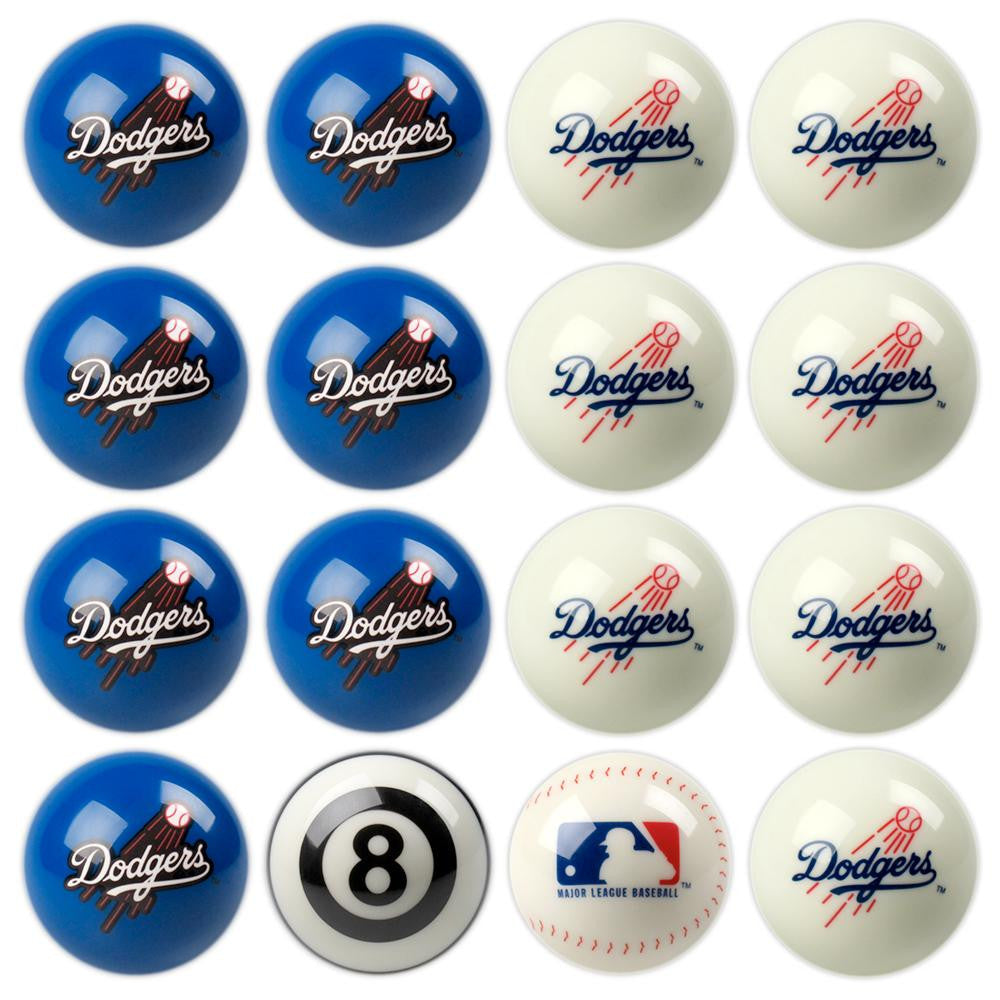 Los Angeles Dodgers MLB 8-Ball Billiard Set