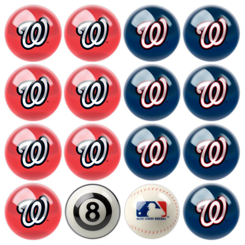 Washington Nationals MLB 8-Ball Billiard Set