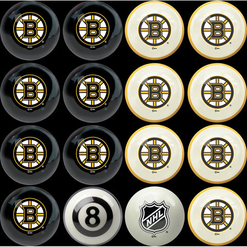 Boston Bruins NHL 8-Ball Billiard Set