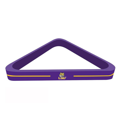 LSU Tigers NCAA Billiard Ball Triangle Rack