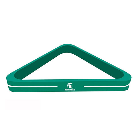 Michigan State Spartans NCAA Billiard Ball Triangle Rack