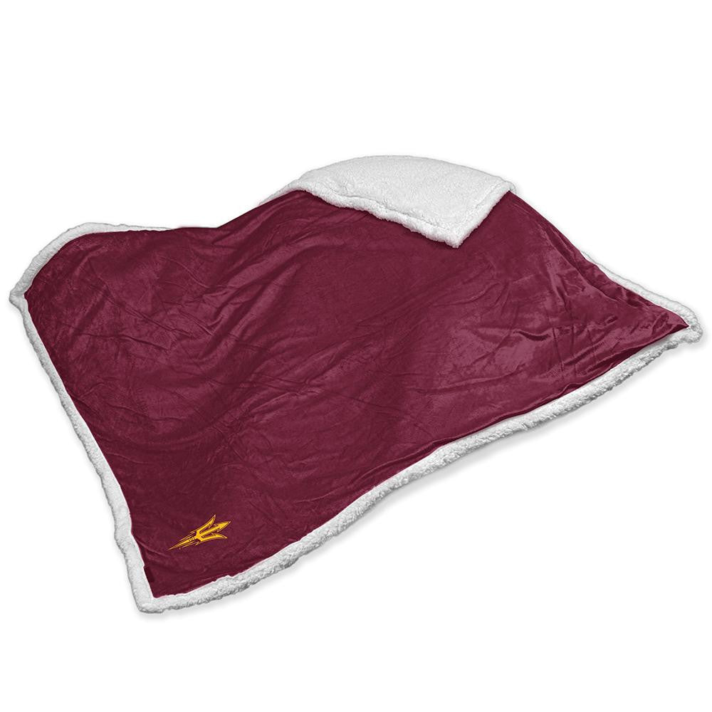 Arizona State Sun Devils NCAA  Soft Plush Sherpa Throw Blanket (50in x 60in)