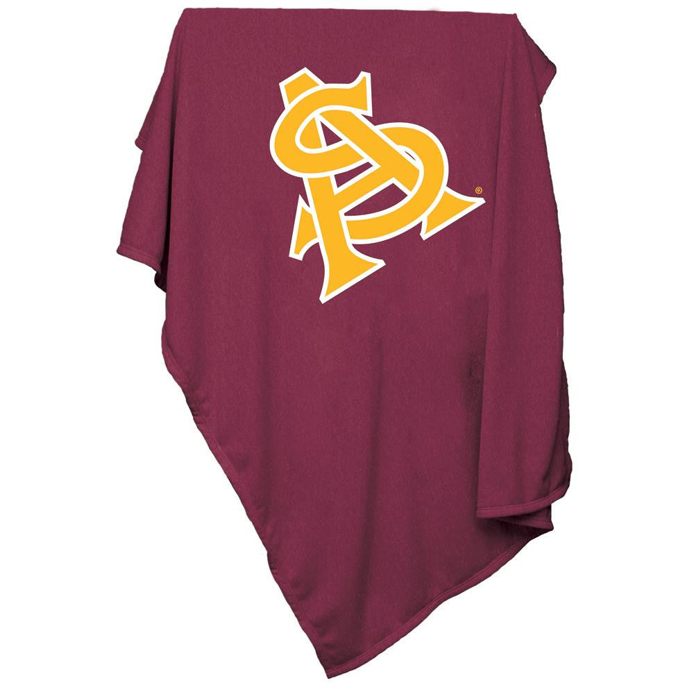 Arizona State Sun Devils NCAA Sweatshirt Blanket Throw