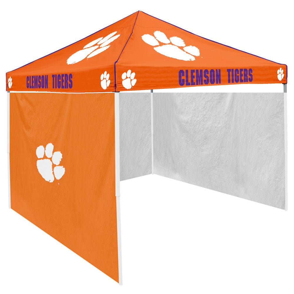 Clemson Tigers NCAA Colored 9'x9' Tailgate Tent With Side Wall