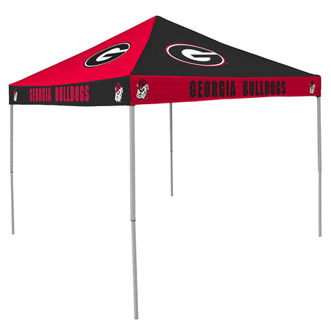 Georgia Bulldogs NCAA 9' x 9' Checkerboard Color Pop-Up Tailgate Canopy Tent