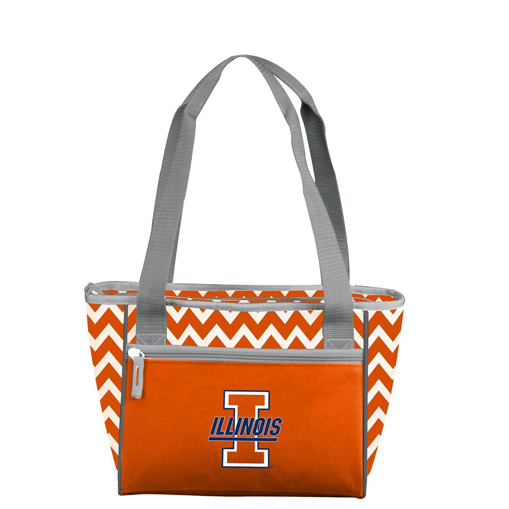 Illinois Fighting Illini NCAA 16 Can Cooler Tote