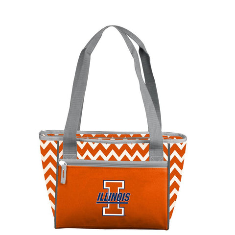 Illinois Fighting Illini NCAA 16 Can Cooler Tote