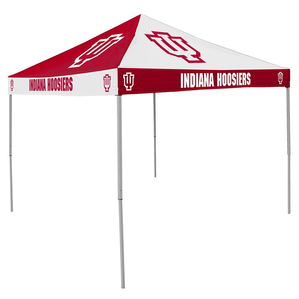 Indiana Hoosiers NCAA 9' x 9' Checkerboard Color Pop-Up Tailgate Canopy Tent