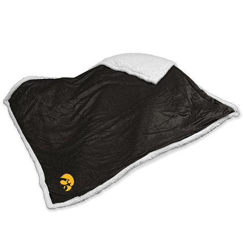 Iowa Hawkeyes NCAA  Soft Plush Sherpa Throw Blanket (50in x 60in)