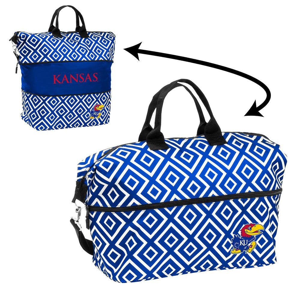 Kansas Jayhawks NCAA Expandable Tote