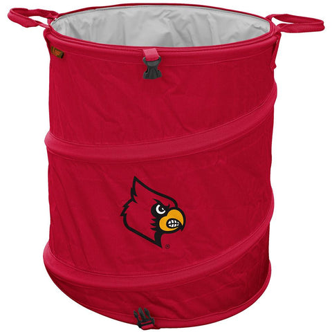 Louisville Cardinals NCAA Collapsible Trash Can