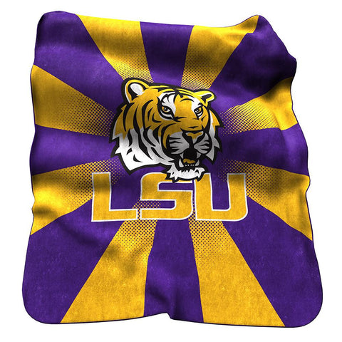 LSU Tigers NCAA Raschel Throw