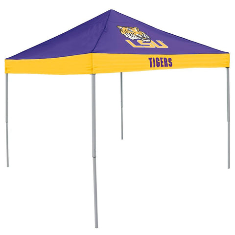 LSU Tigers NCAA 9' x 9' Economy 2 Logo Pop-Up Canopy Tailgate Tent