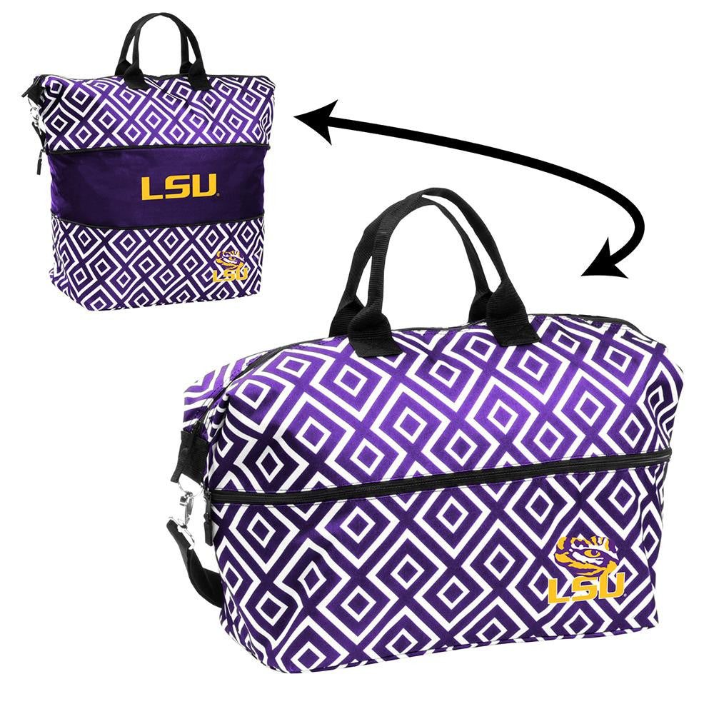 LSU Tigers NCAA Expandable Tote