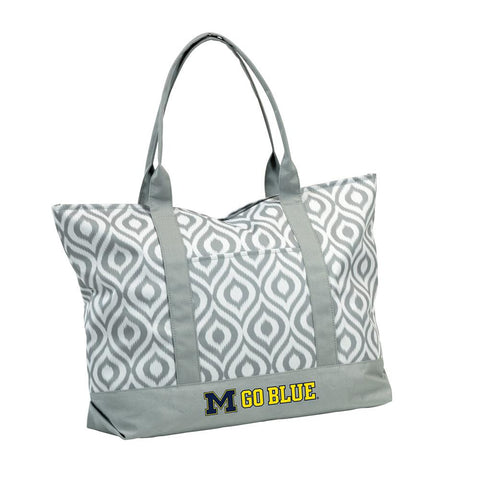 Michigan Wolverines NCAA Ikat Tote