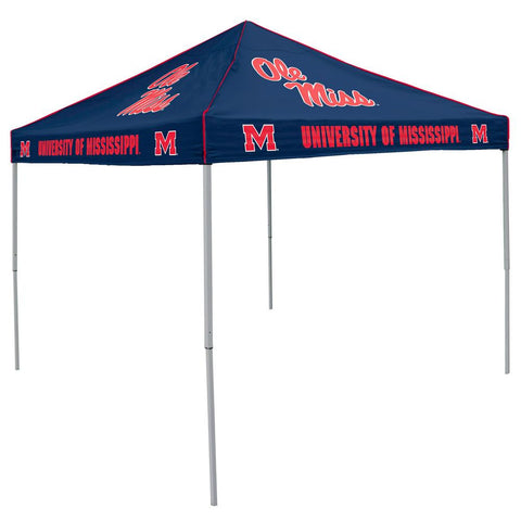 Mississippi Rebels NCAA 9' x 9' Solid Color Pop-Up Tailgate Canopy Tent