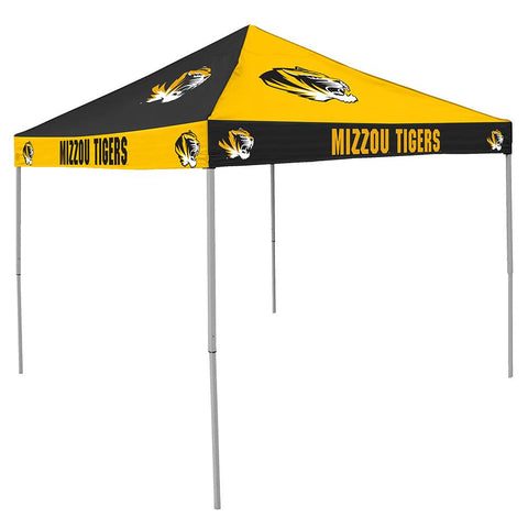 Missouri Tigers NCAA 9' x 9' Checkerboard Color Pop-Up Tailgate Canopy Tent