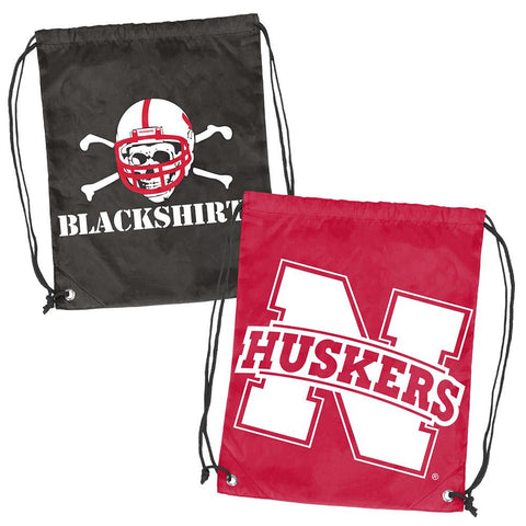 Nebraska Cornhuskers NCAA Doubleheader Reversible Backsack