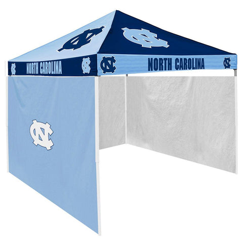 North Carolina Tar Heels NCAA 9' x 9' Checkerboard Color Pop-Up Tailgate Canopy Tent With Side Wall