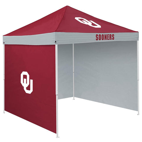 Oklahoma Sooners NCAA 9' x 9' Economy 2 Logo Pop-Up Canopy Tailgate Tent