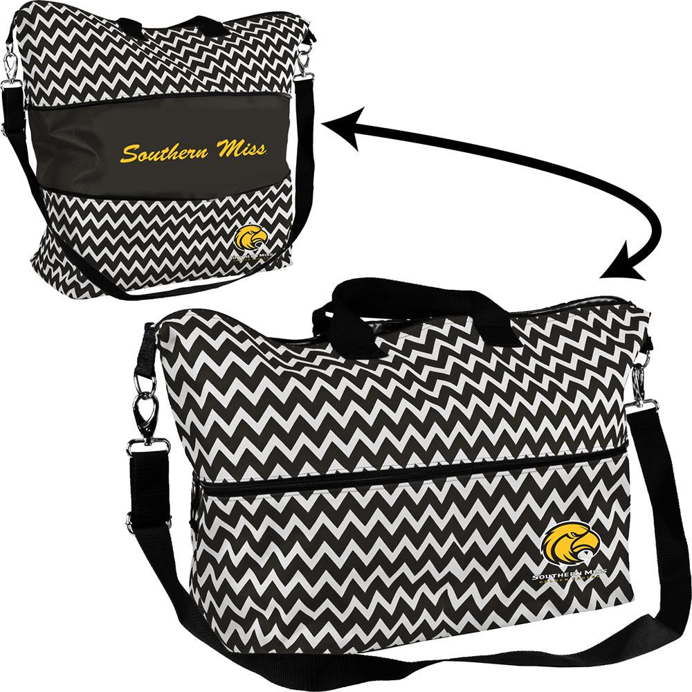 Southern Mississippi Eagles NCAA Expandable Tote Bag