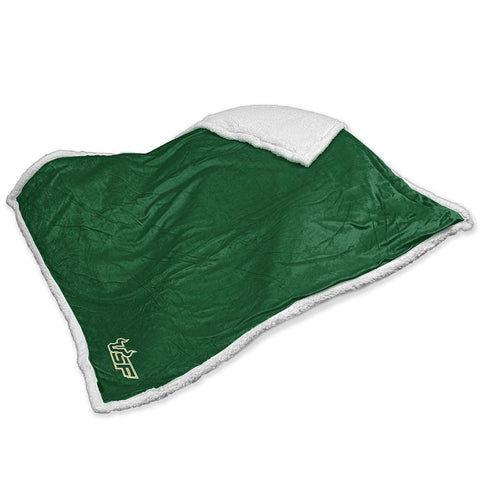 South Florida Bulls NCAA Soft Plush Sherpa Throw Blanket (50in x 60in)