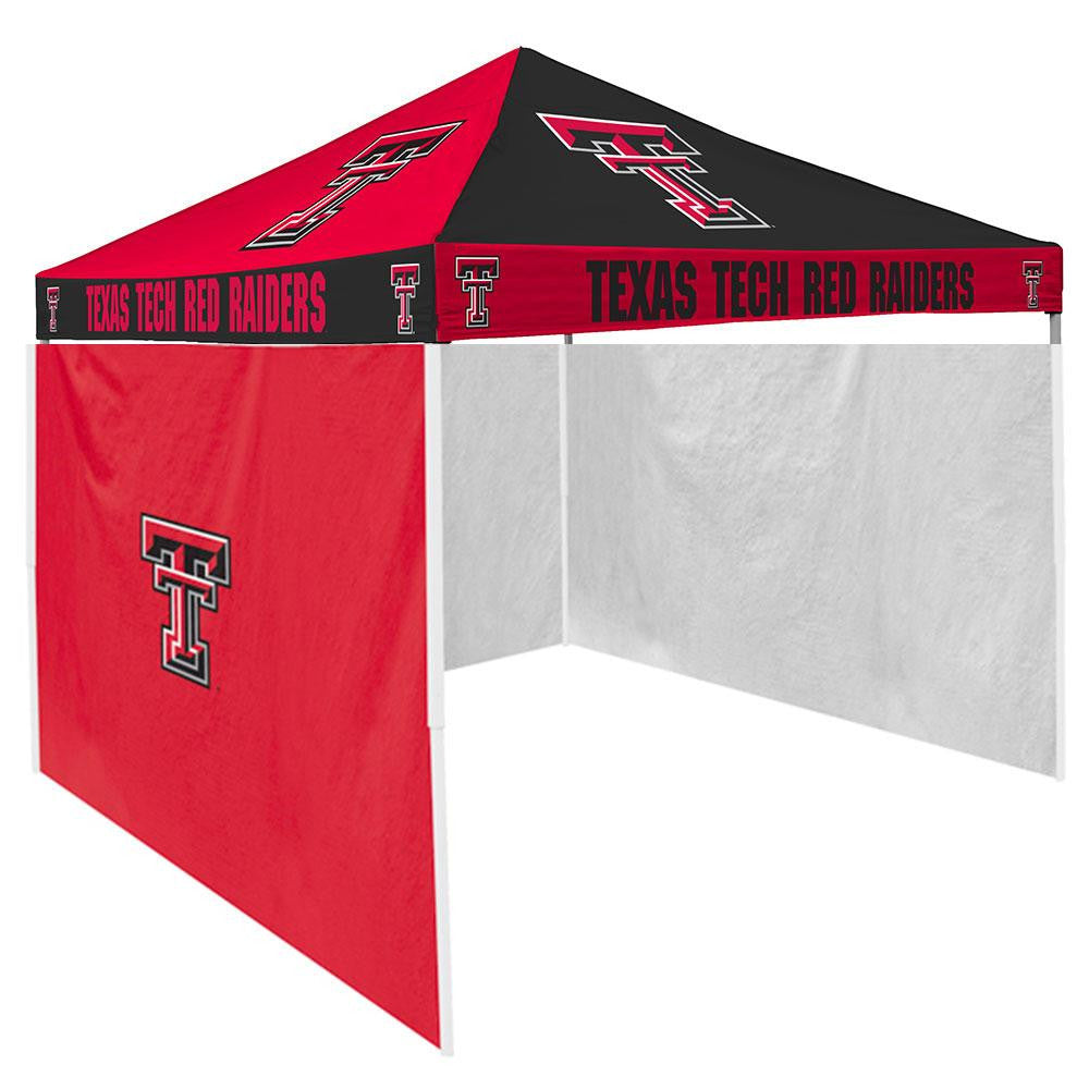 Texas Tech Red Raiders NCAA 9' x 9' Checkerboard Color Pop-Up Tailgate Canopy Tent With Side Wall