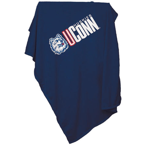 Connecticut Huskies NCAA Sweatshirt Blanket Throw