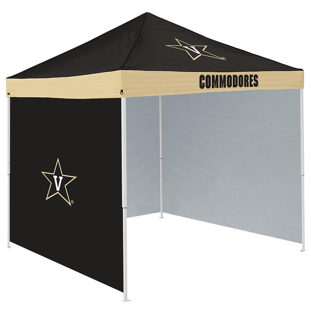 Vanderbilt Commodores NCAA 9' x 9' Economy 2 Logo Pop-Up Canopy Tailgate Tent