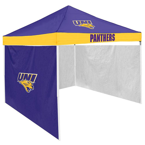 Northern Iowa Panthers NCAA 9' x 9' Economy 2 Logo Pop-Up Canopy Tailgate Tent With Side Wall