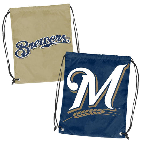 Milwaukee Brewers MLB Doubleheader Reversible Backsack