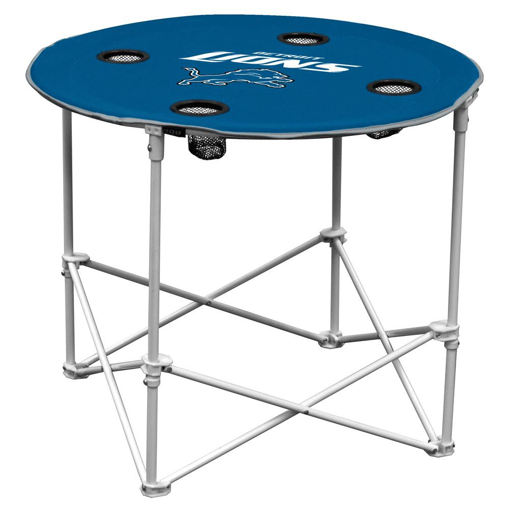 Detroit Lions NFL Portable Round Table