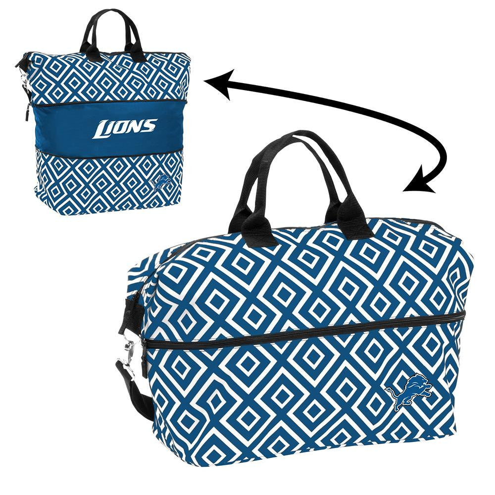 Detroit Lions NFL Expandable Tote Bag