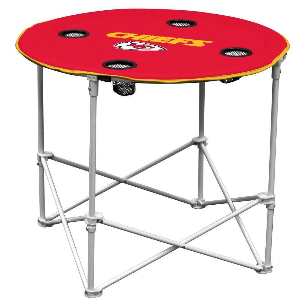 Kansas City Chiefs NFL Portable Round Table