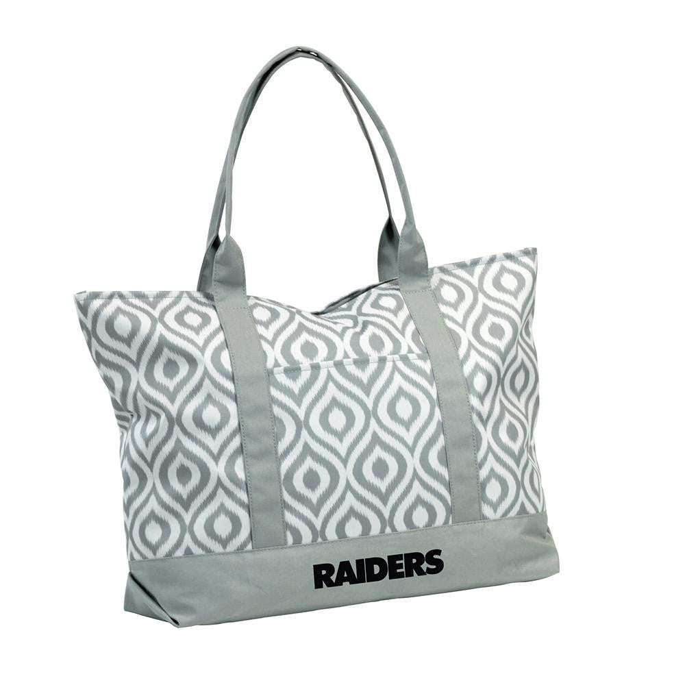 Oakland Raiders NFL Ikat Tote