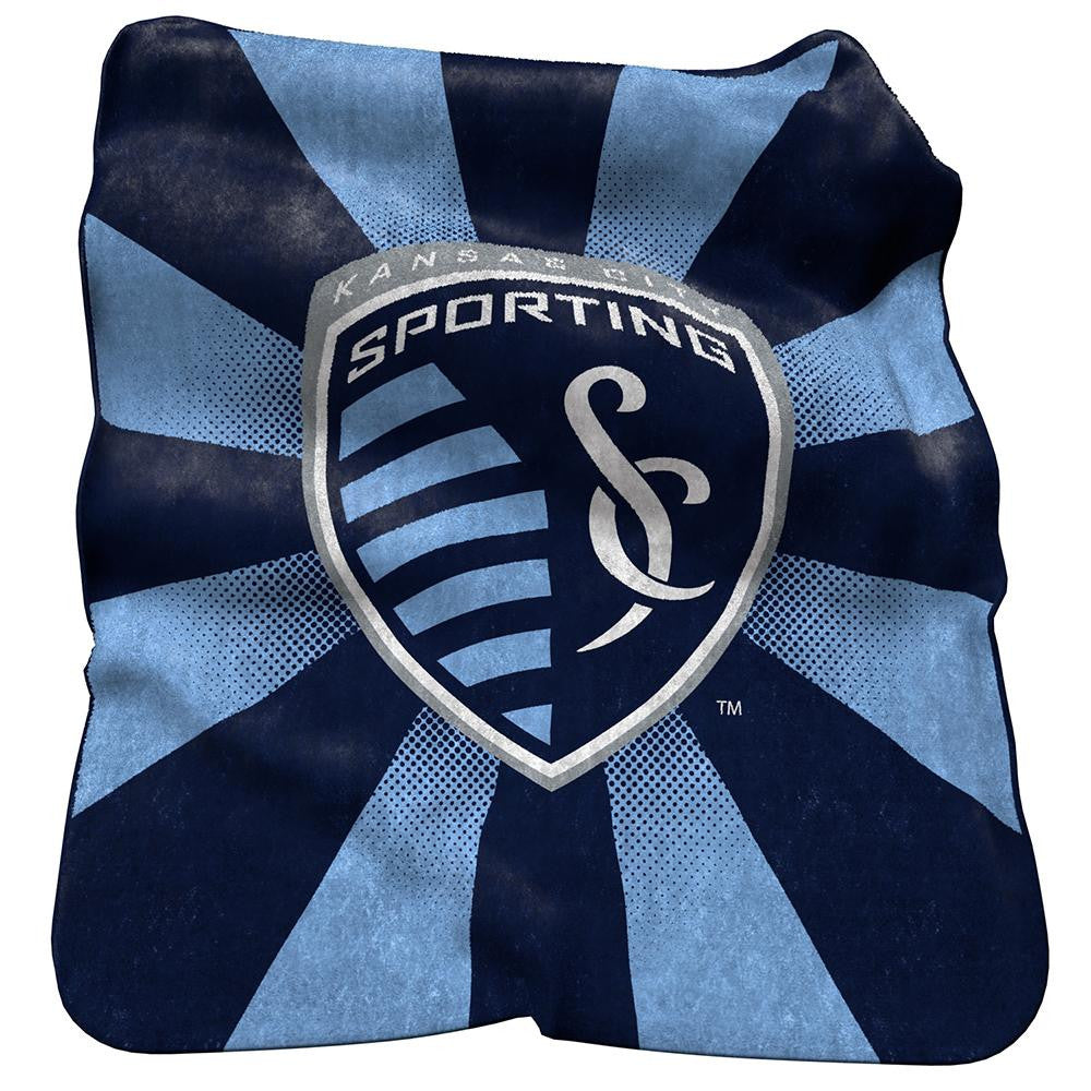 Sporting Kansas City MLS Raschel Throw