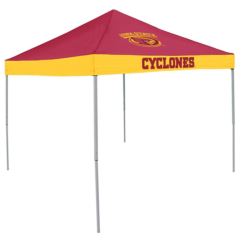 Iowa State Cyclones NCAA 9' x 9' Economy 2 Logo Pop-Up Canopy Tailgate Tent