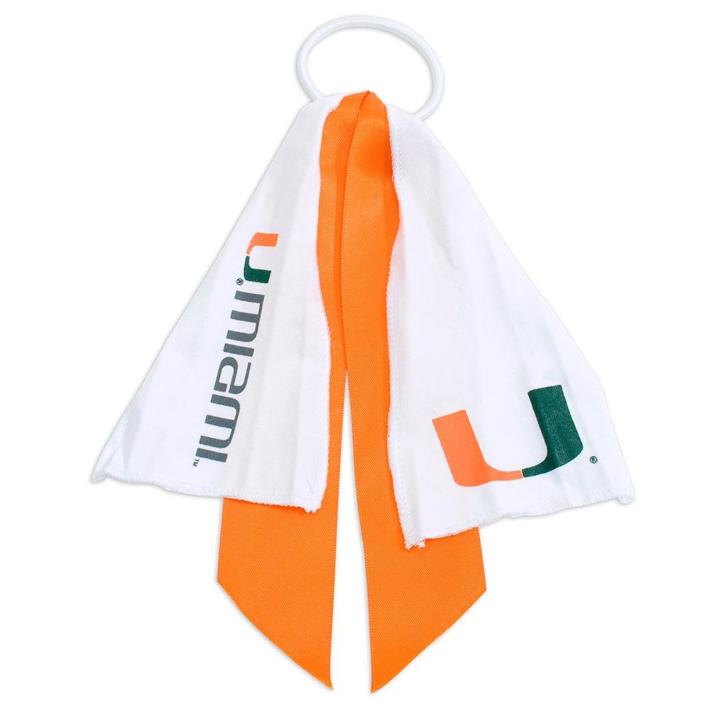 Miami Hurricanes NCAA Ponytail Holder