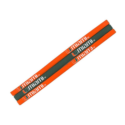 Miami Hurricanes NCAA Elastic Headband