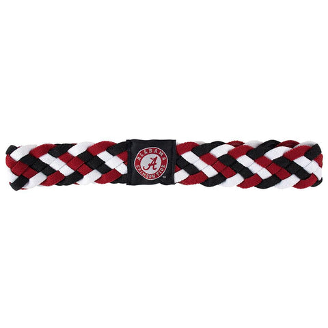 Alabama Crimson Tide NCAA Braided Head Band 6 Braid