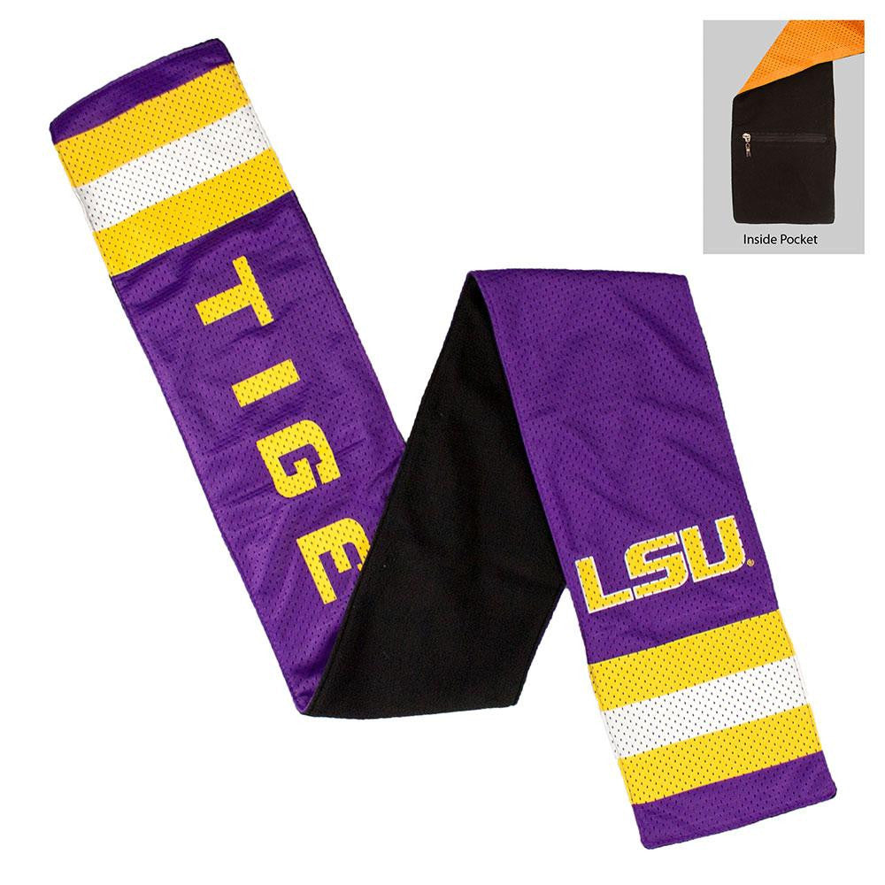 LSU Tigers NCAA Jersey Scarf