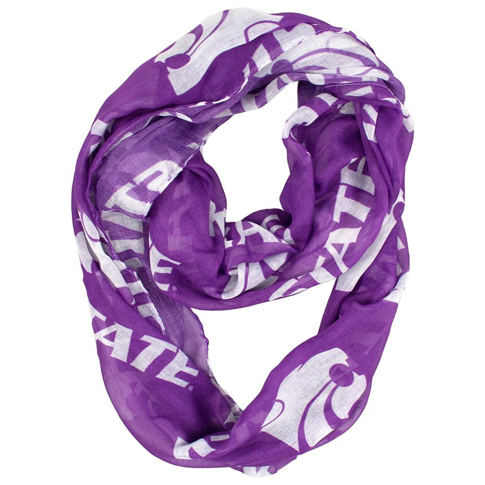 Kansas State Wildcats NCAA Sheer Infinity Scarf