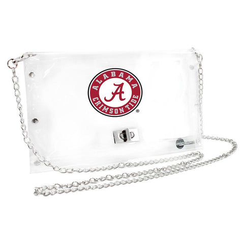 Alabama Crimson Tide NCAA Clear Envelope Purse