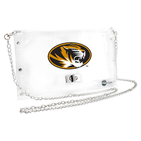 Missouri Tigers NCAA Clear Envelope Purse