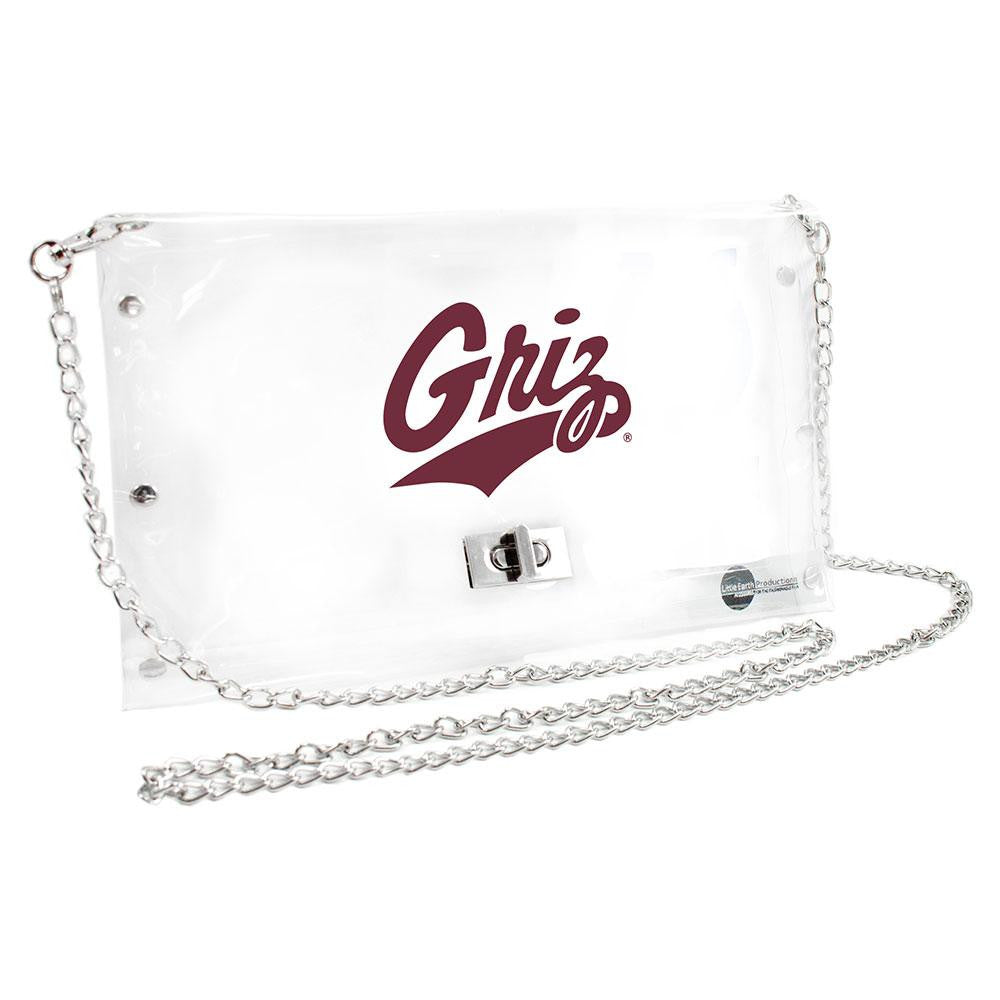 Montana Grizzlies NCAA Clear Envelope Purse