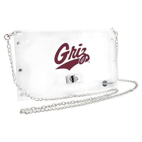 Montana Grizzlies NCAA Clear Envelope Purse